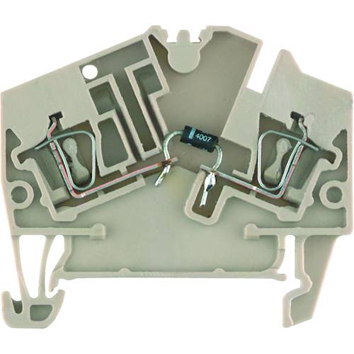 Weidmüller 1779000000 Bauelementreihenklemme Zugfeder Dunkelbeige 20 St.