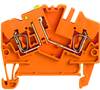 Weidmüller 1779130000 Prüftrenn-Reihenklemme Zugfeder Orange 100 St.