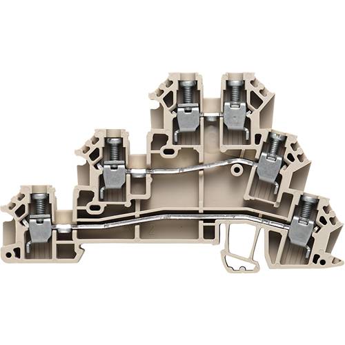 Weidmüller 1784180000 Initiatoren-/Aktorenklemme Schrauben Dunkelbeige 50 St.