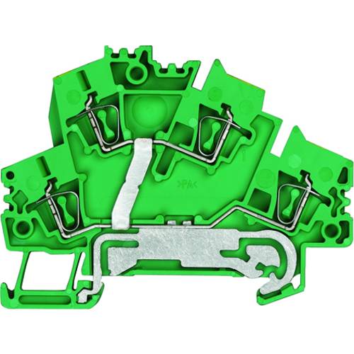 Weidmüller 1791010000 Schutzleiterklemme Zugfeder Grün-Gelb 50 St.