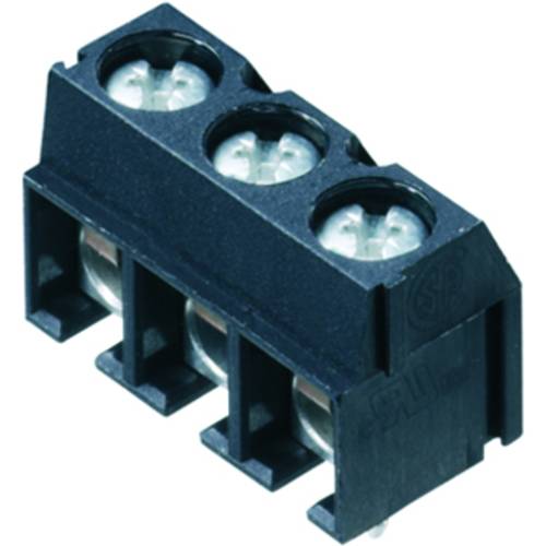 Weidmüller 1791630000 Schraubklemmblock 2.5 mm² Polzahl 2 Schwarz 500 St.
