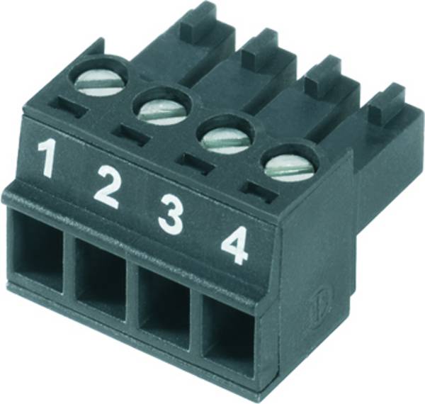 Weidmüller Buchsengehäuse-Kabel BC/SC Polzahl Gesamt 4 Rastermaß: 3.81 mm 1792790000 50 St.