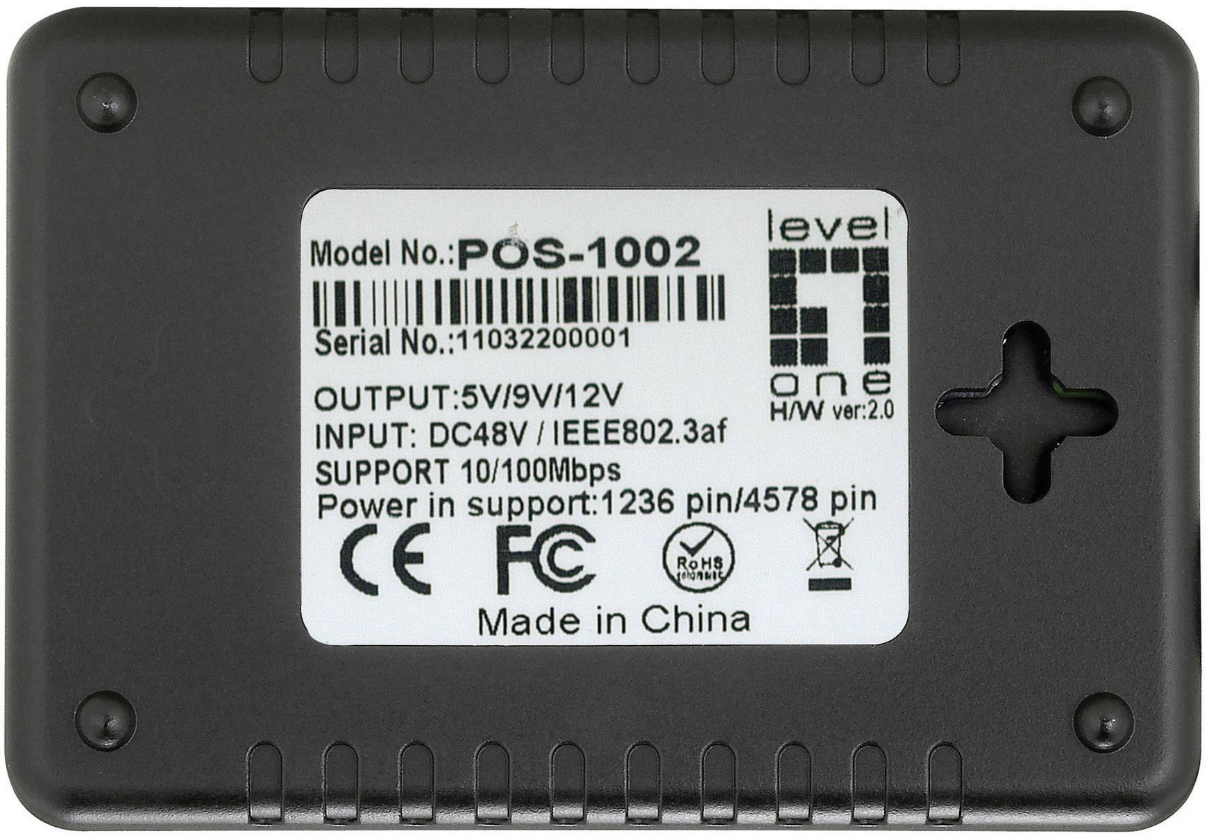LevelOne POS-1002 - PoE-Splitter-2
