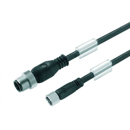 Thumbnail - Weidmüller 9457770500 Sensor-/Aktor-Steckverbinder, konfektioniert M12 Stecker, gerade, Buchse, gerade 5.00 m Polzahl Se...