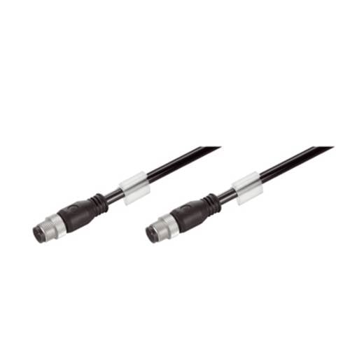 Thumbnail - Weidmüller 1244130020 Sensor-/Aktor-Datensteckverbinder, konfektioniert M12 Stecker, gerade, Buchse, gerade 1 St.