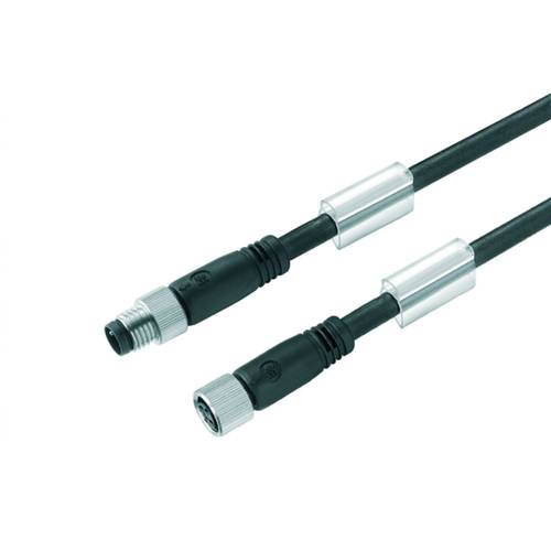 Thumbnail - Weidmüller 1927150020 Sensor-/Aktor-Steckverbinder, konfektioniert M8 Stecker, gerade, Buchse, gerade 20.00 cm Polzahl S...