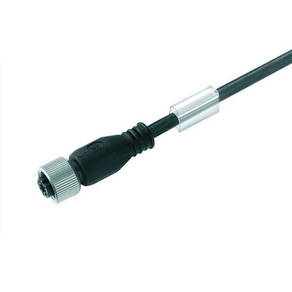 Weidmüller 9457732000 Sensor-/Aktor-Steckverbinder, konfektioniert M12 Buchse, gerade 20.00 m Polzahl Sensoren: 4 1 St.