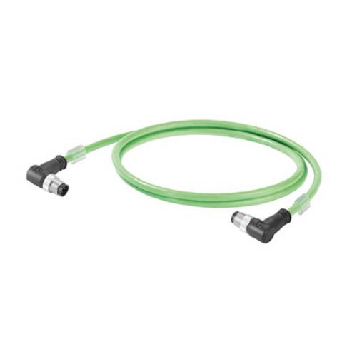 Weidmüller 1059890030 Sensor-/Aktor-Datensteckverbinder, konfektioniert M12 Stecker, gewinkelt 1 St.