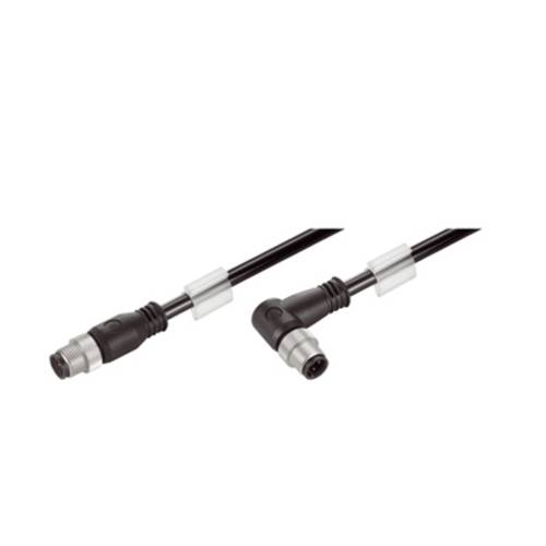 Thumbnail - Weidmüller 1059940050 Sensor-/Aktor-Datensteckverbinder, konfektioniert M12 Stecker, gerade, Stecker, gewinkelt 1 St.