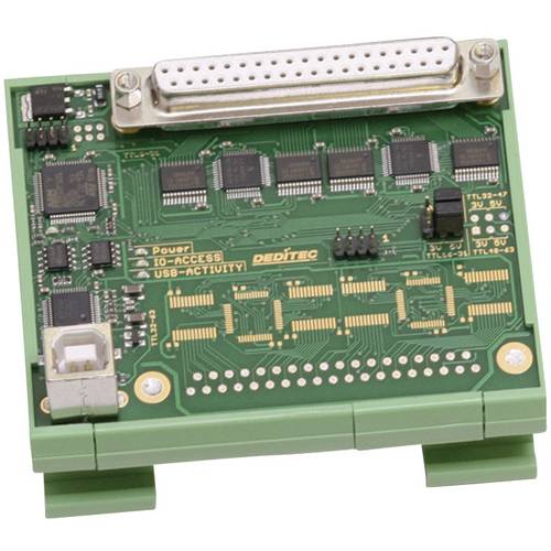 Deditec USB-TTL-32 USB-TTL-32 I/O-Modul USB Anzahl digitale Ausgänge: 32 Anzahl digitale Eingänge: 32