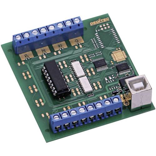 Deditec USB-OPTOIN-8_A USB-OPTOIN-8_A Eingangsmodul USB Anzahl digitale Eingänge: 8
