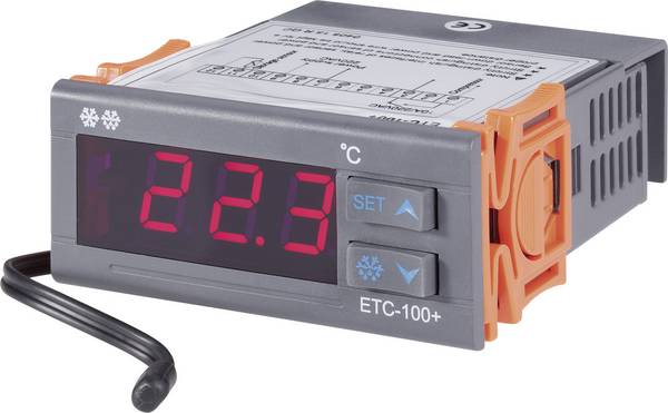VOLTCRAFT ETC-100+ Temperaturregler NTC10K -40 bis +120 °C Relais 10 A (L x B x H) 88 x 75 x 34.5 mm
