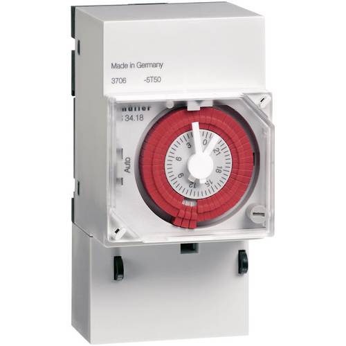 Müller VS 30.18 12-24V & DC 24-48V 50-60Hz Hutschienen-Zeitschaltuhr analog 12 V/DC, 24 V/DC, 48 V/DC, 24 V/AC, 48 V/AC ...