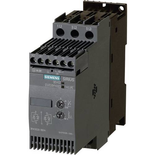 Siemens 3RW3013-1BB14 3RW30131BB14 Sanftstarter Motorleistung bei 400 V 1.5 kW Motorleistung bei 230 V 0.75 kW 400 V/AC ...