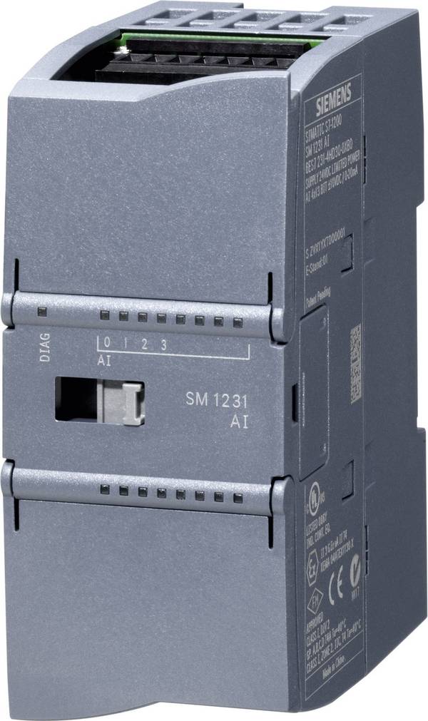 Siemens SM 1231, AI 4x13 bi 6ES72314HD320XB0 SPS-Analogeingabemodul 35 V