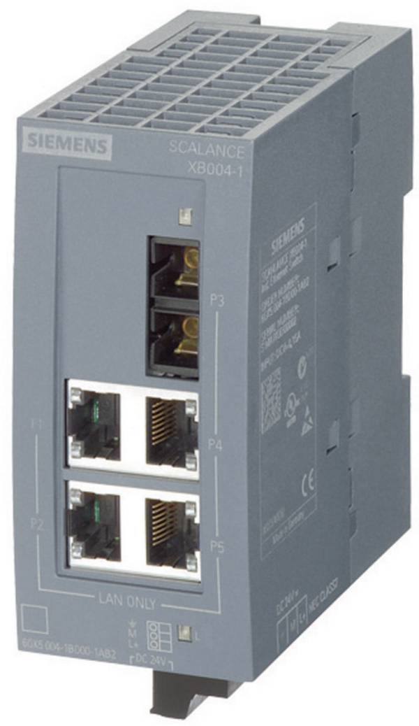 Siemens 6GK50041BF001AB2 6GK5004-1BF00-1AB2 Industrial Ethernet Switch 10 / 100 MBit/s