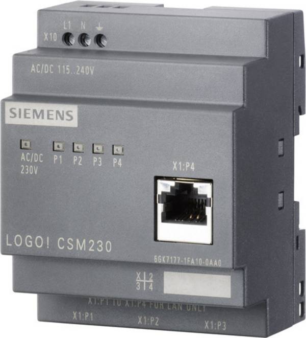 Siemens 6GK71771MA200AA0 LOGO! CSM 12/24 Industrial Ethernet Switch 100 MBit/s