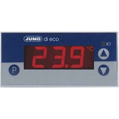 Jumo di eco  Temperaturregler Pt100, Pt1000, KTY2X-6 -200 bis +600 °C Relais 10 A (L x B x H) 56 x 76 x 36 mm