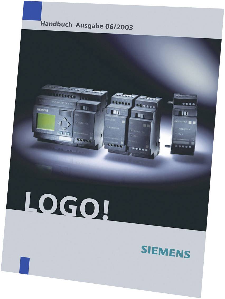 SIEMENS LOGO Manual 0BA6 6ED1050 1AA00 0AE7 From Conrad Com   Image 