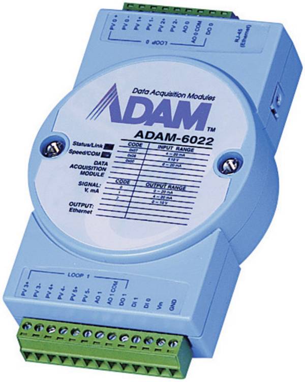 Advantech ADAM-6052-D I/O Modul DI/O   Anzahl I/O: 16 12 V/DC, 24 V/DC