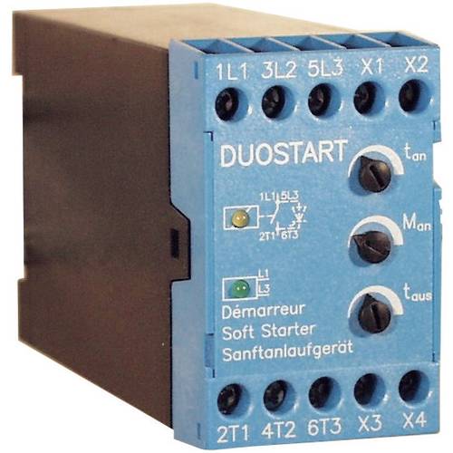 Peter Electronic DUOSTART 5,5 21500.40005 Sanftstarter Motorleistung bei 230 V 5.5 kW 400 V/AC Nennstrom 12 A