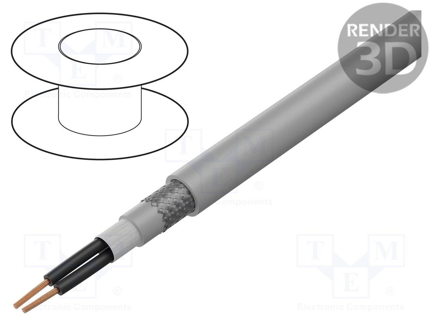 Lapp Kabel&Leitung ÖLFLEX CLASSIC FD 810 CY 2X1 0026230-0