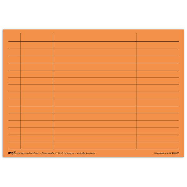 Urlaubskarte 2027 A5 orange-1