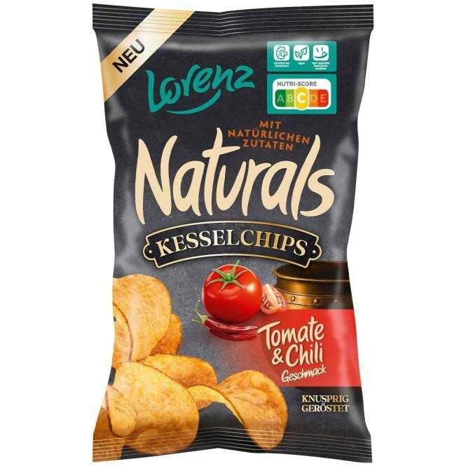 Naturals Kesselchips Tomate & Chili 95g Inhalt: 95g-0