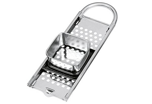 G S D Haushaltsgeräte 27 102 Spätzlehobel aus Edelstahl Kurze