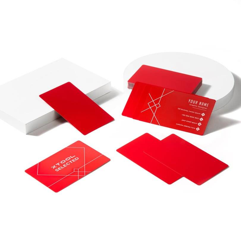 xTool Metal Business Cards - 60pcs-1