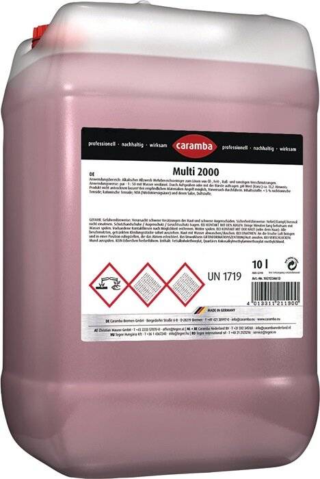 Industriereiniger Multi 2000 10l Konzentrat Kanister CARAMBA-3