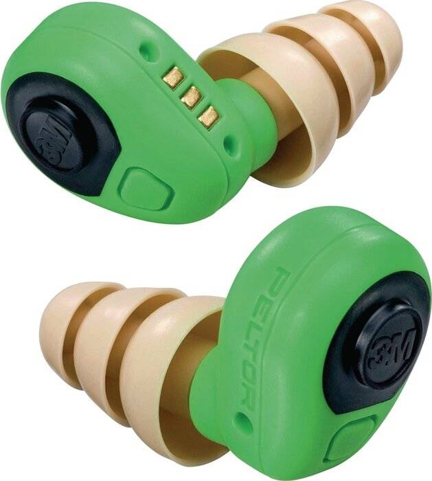3M Peltor Hören Ohrstöpsel Elektronische Gehörschutzstöpsel, 32 dB, No Grün-3