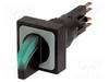 Eaton 072369 Q25LWK3R2-GN Wahltaste Frontring Kunststoff Knebel Schwarz 1 St.