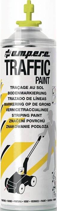 AMPERE 10603 Bodenmarkierspray TRAFFIC PAINT® 500 ml gelb-2