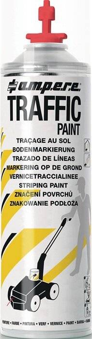 AMPERE 10605 Bodenmarkierspray TRAFFIC PAINT® 500 ml rot-1