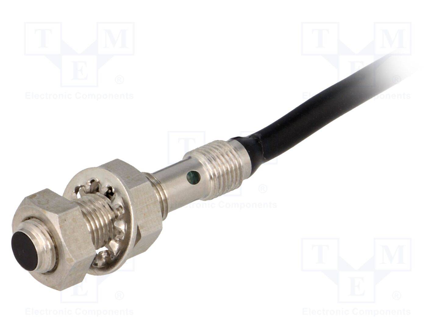 Omron E2E M5 Näherungssensor Induktiv, Gewinderohr 1,2 mm NPN 10 → 30 V dc / 100 mA NO, IP67