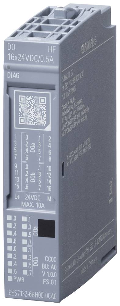 Siemens SIMATIC ET 200SP DQ High Feature - 6ES7132-6BH00-0CA0-1