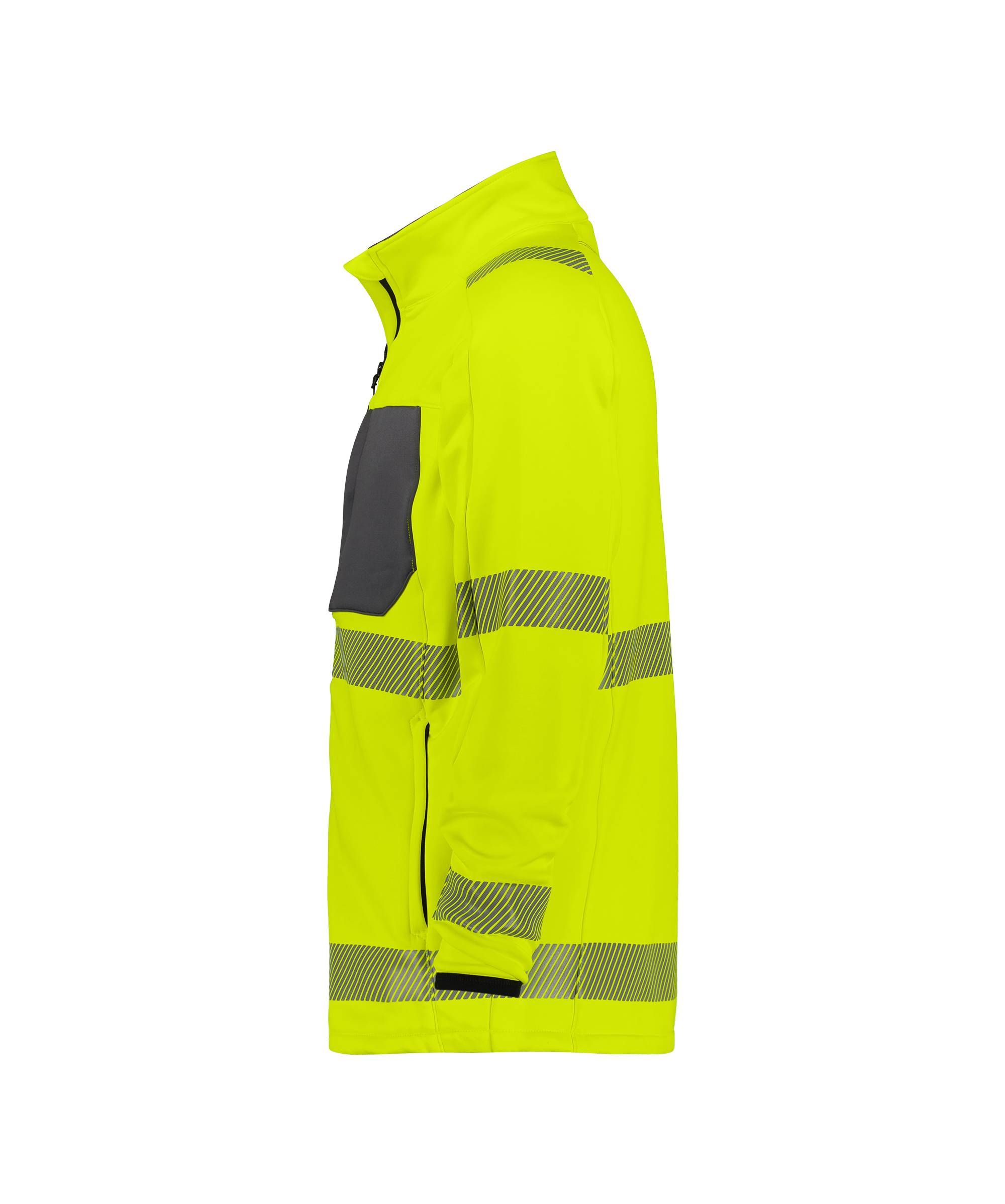 DASSY® Camden Warnschutz Midlayer-Jacke Neongelb/Zementgrau Gr. 2XL-2