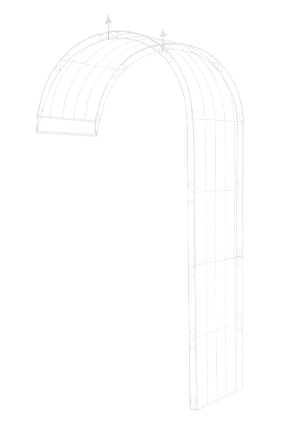 Rosenbogen Pietro 130x80x270 weiß-0