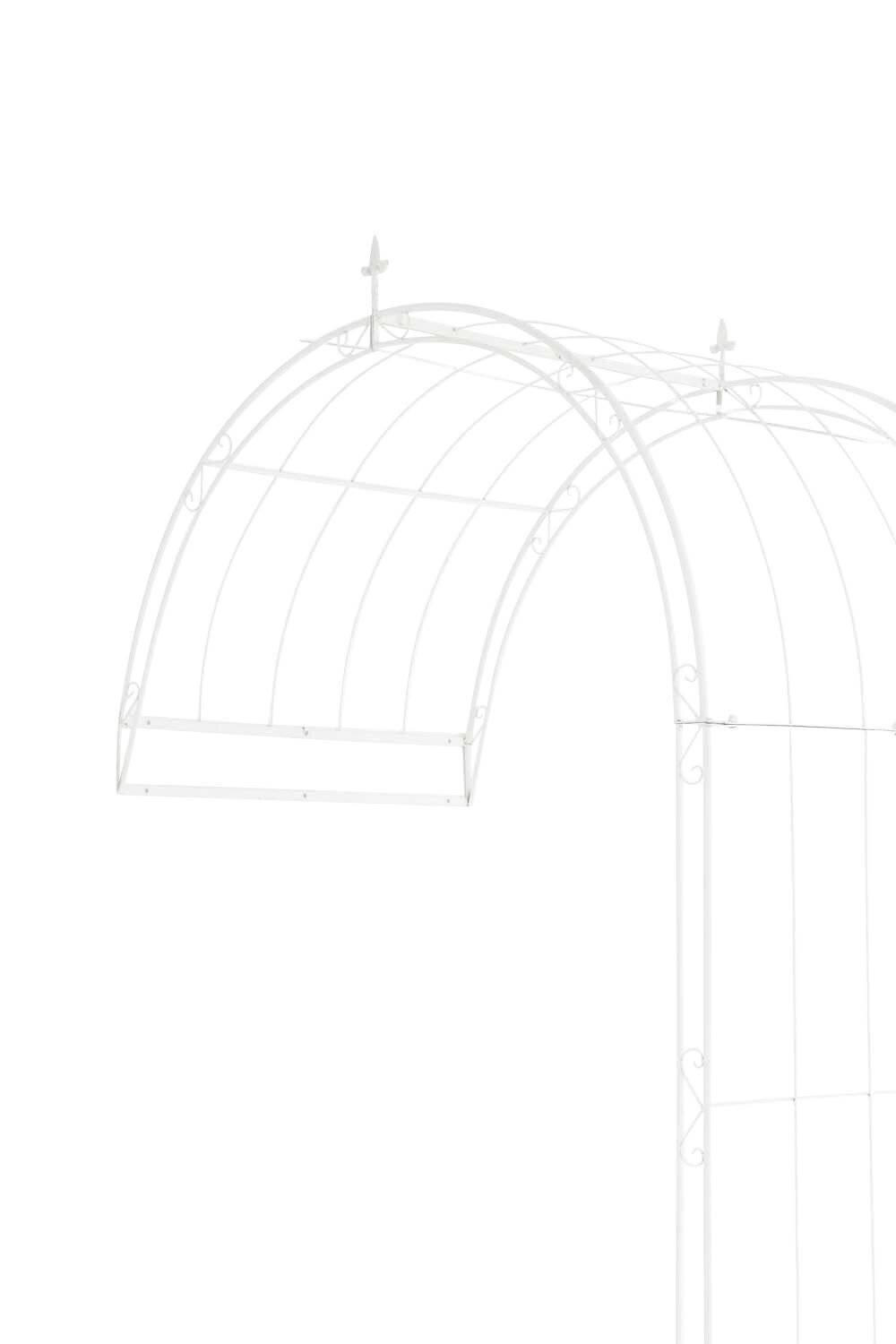 Rosenbogen Pietro 130x80x270 weiß-2