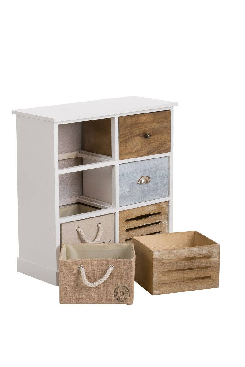 CLP Trading Kommode Anush Bunt Holz 70 Tiefe 72 Höhe-4