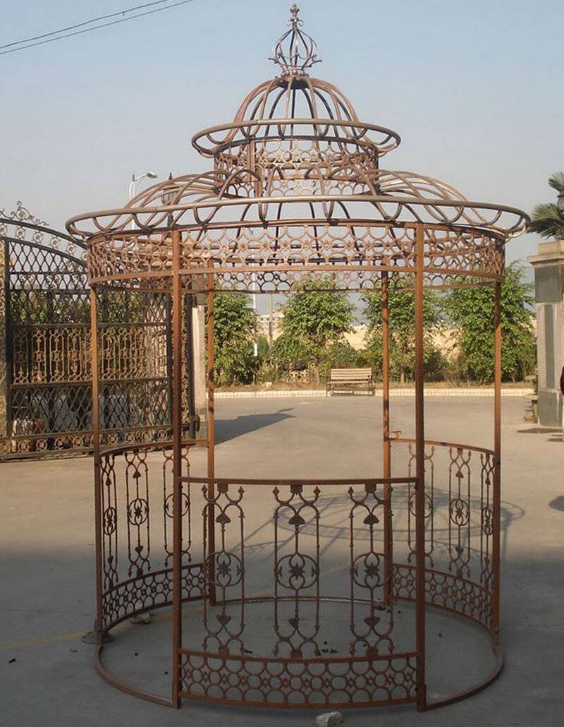 Pavillon Crown antik braun-0