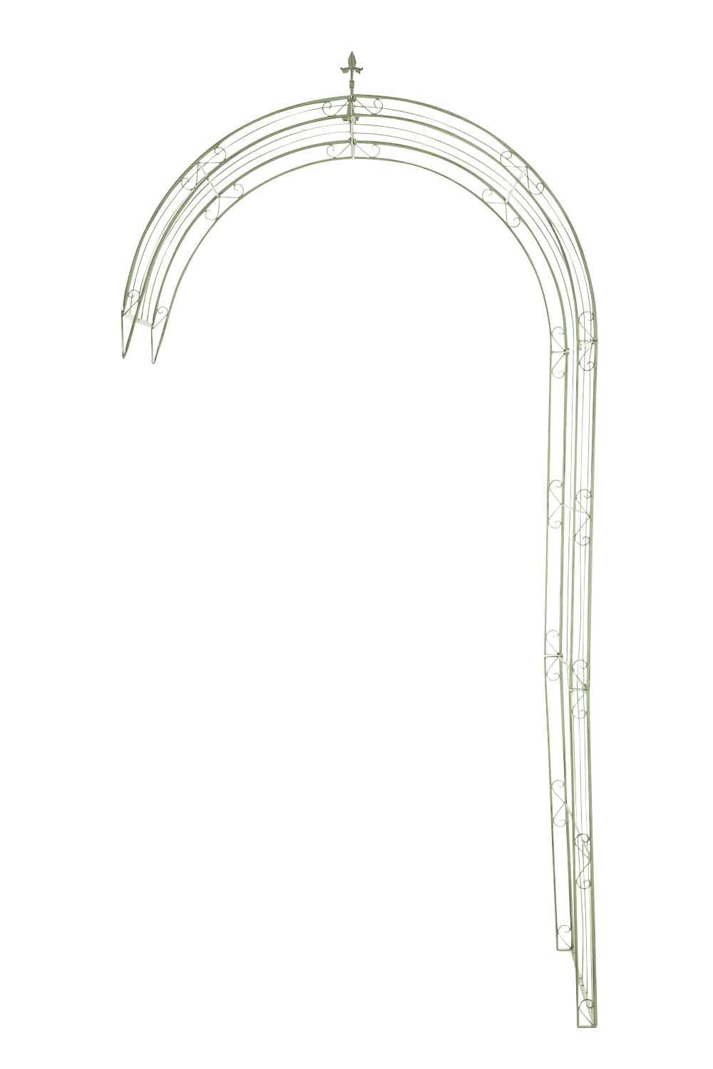 Rosenbogen Pietro 130x80x270 antik-grün-1