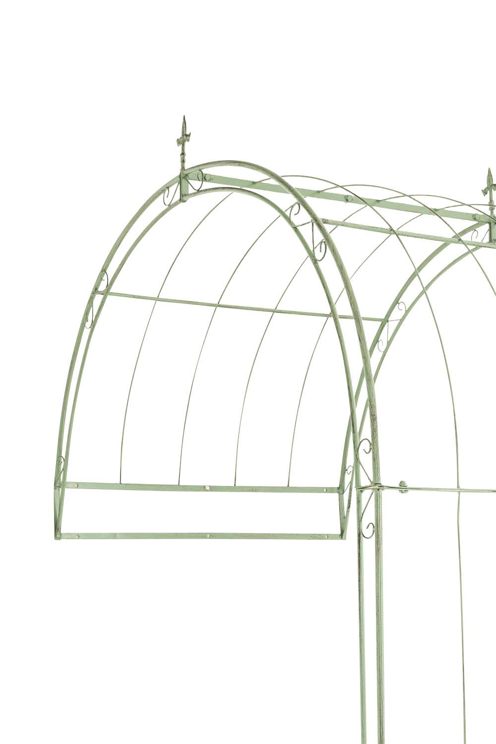 Rosenbogen Pietro 130x80x270 antik-grün-3