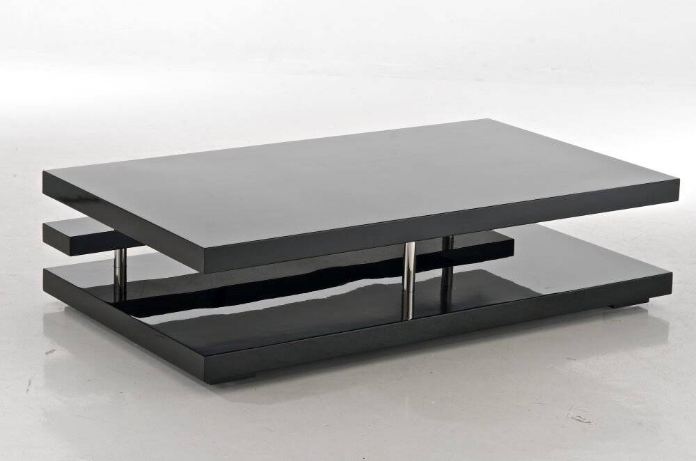 Design Couchtisch Dione 70x120x34 schwarz-2