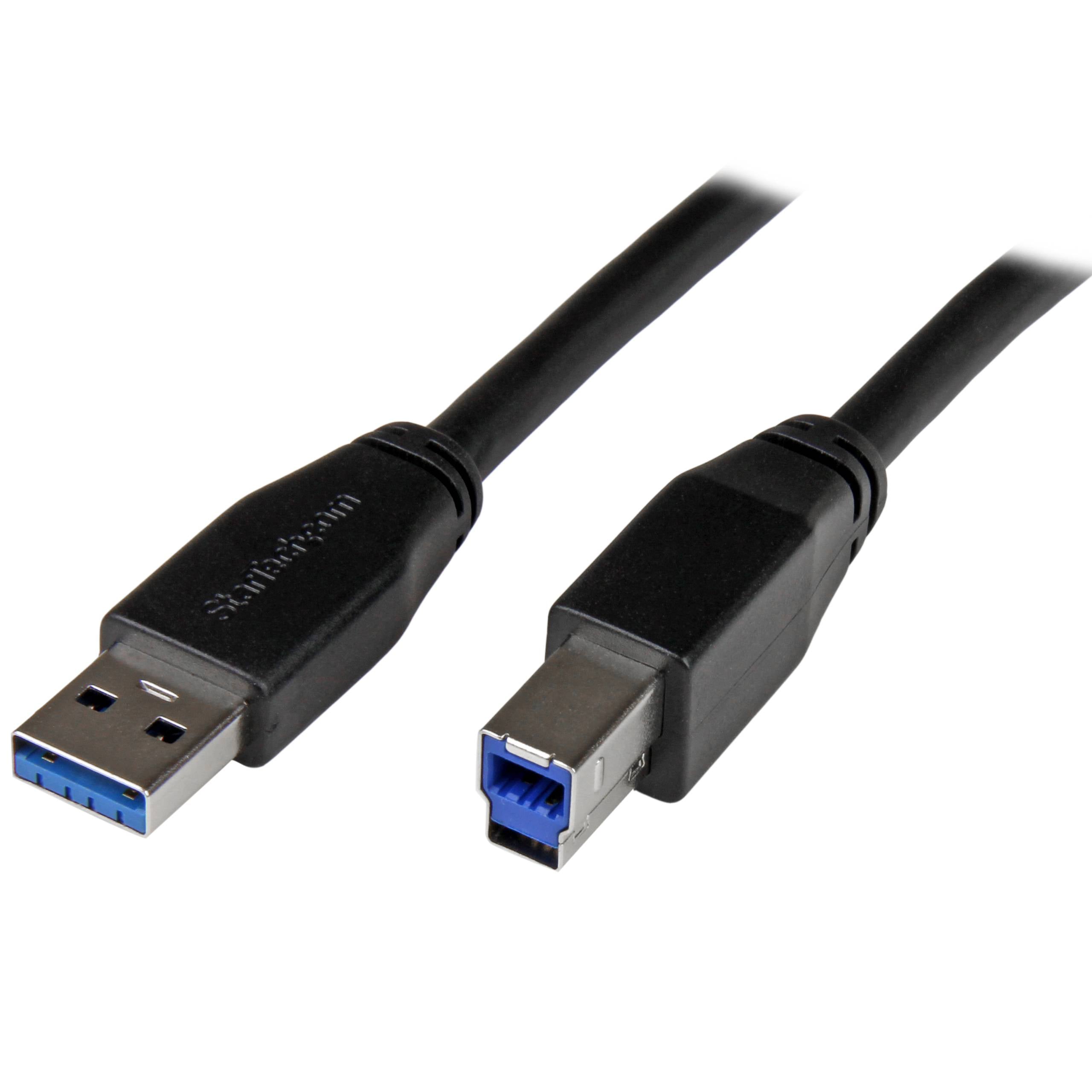StarTech.com StarTech 10m Aktives USB 3.0 USB-A auf USB-B Kabel - USB A zu USB B Anschlusskabel - USB 3.1 Gen 1 (5-2