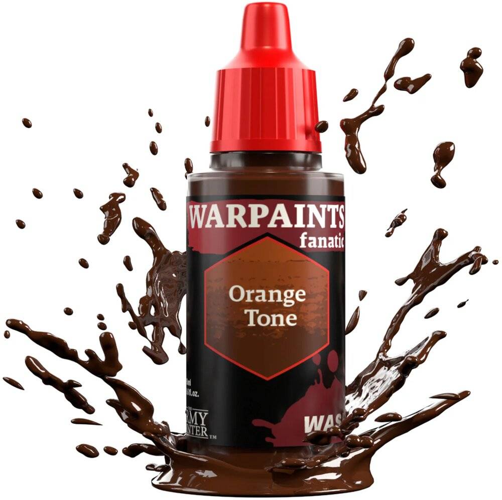 The Army Painter Warpaints Fanatic Wash, Orange Tone (18 ml)-0