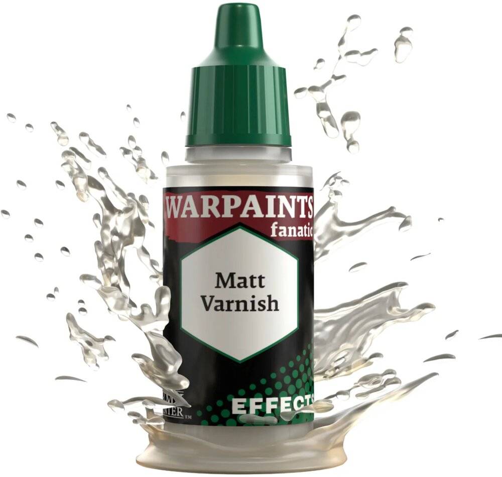 The Army Painter Warpaints Fanatic Effects, Matt Varnish (18 ml)-0