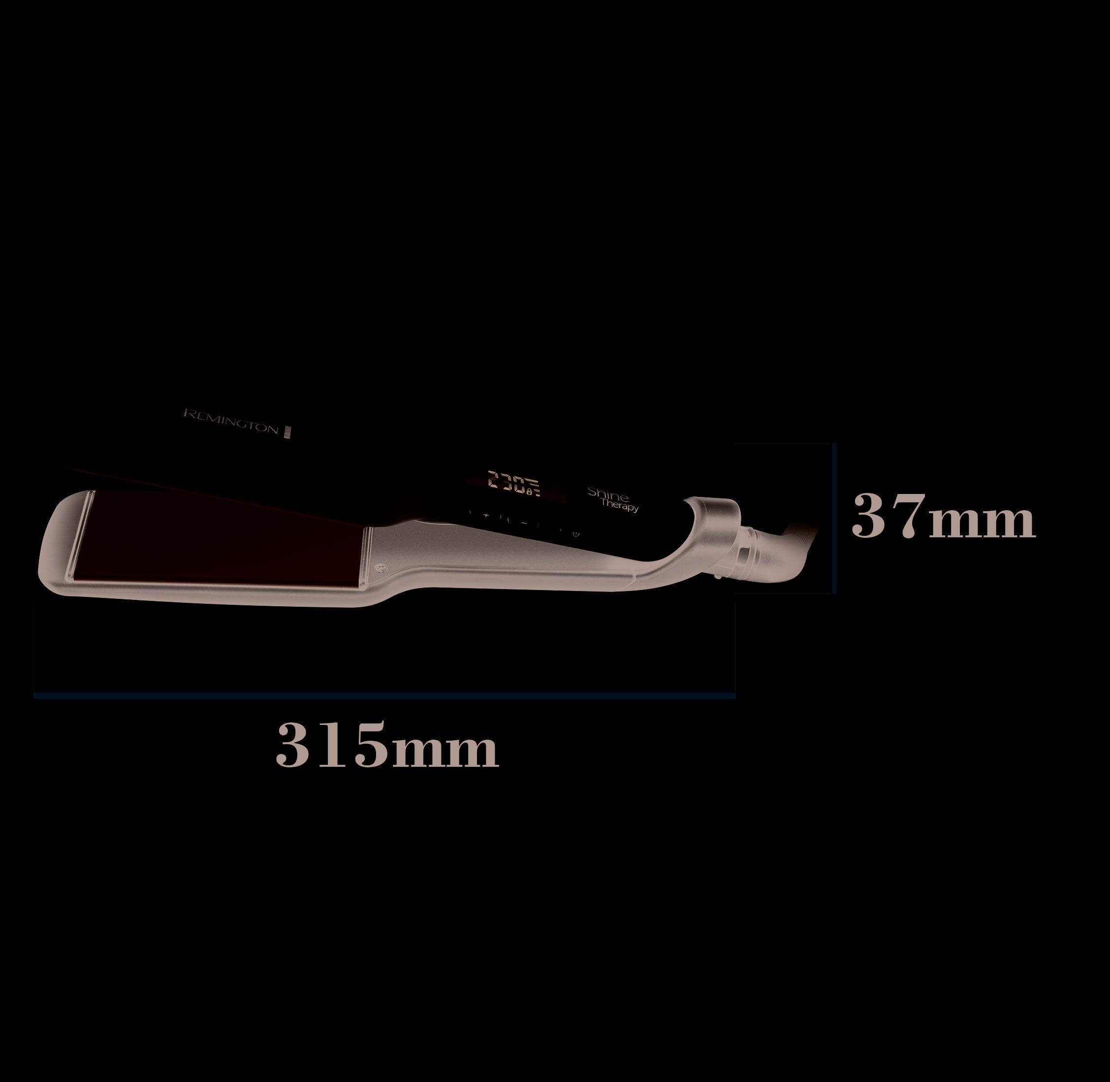 Remington Haarglätter Breiter Glätter S8550 Shine Therapy-0