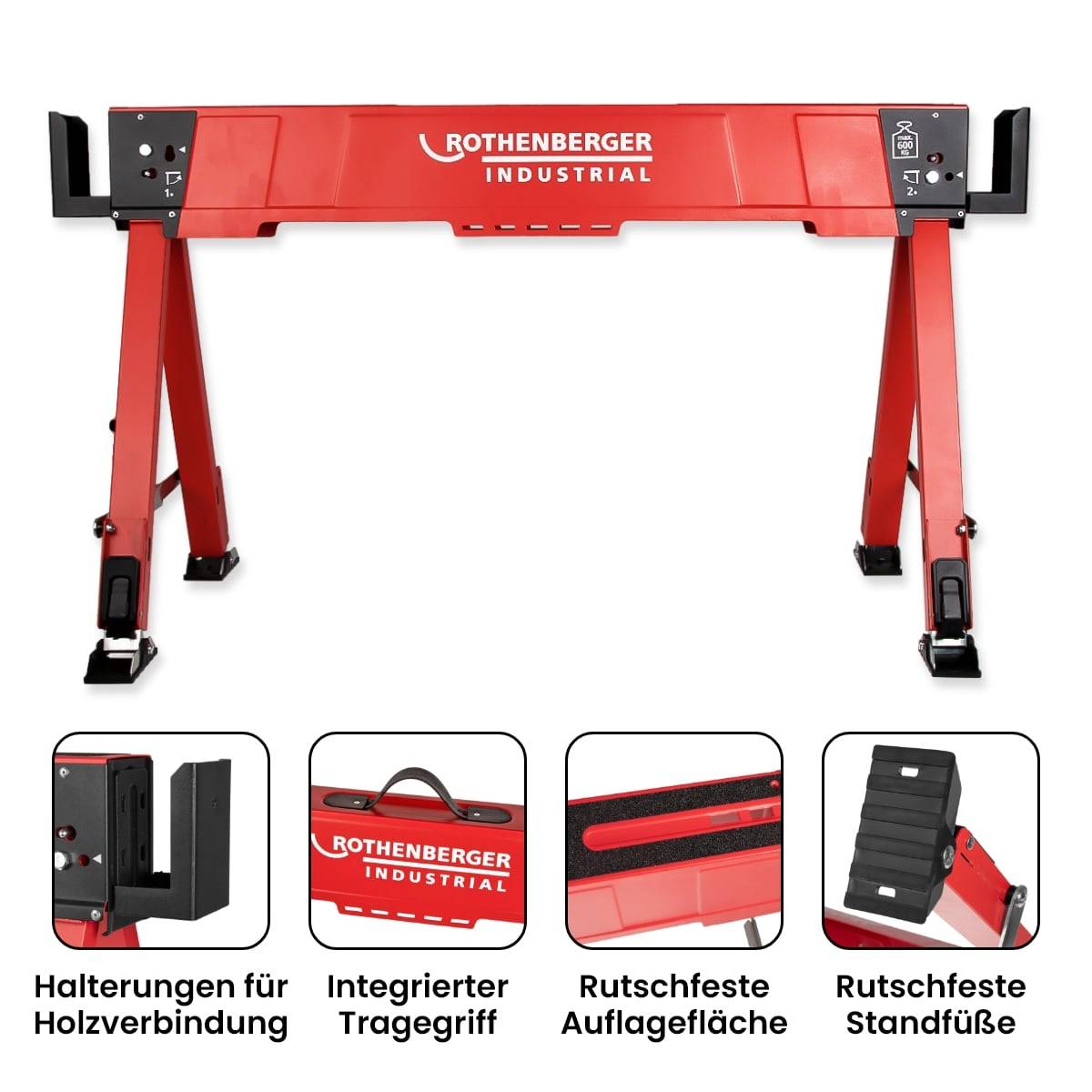 ROTHENBERGER Industrial Falt Arbeitsbock - 1500005580-1